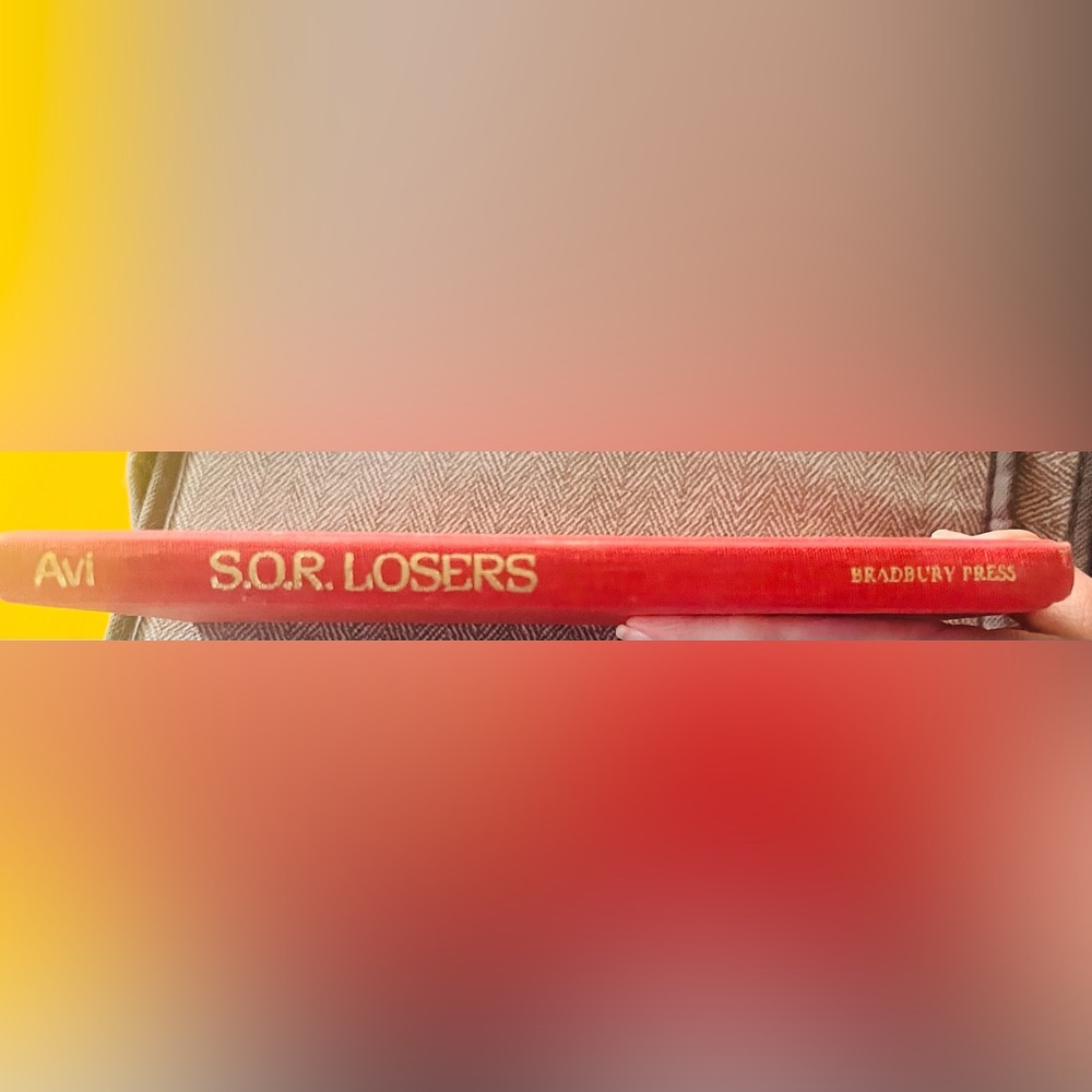 Vintage S.O.R Losers by Avi hb book